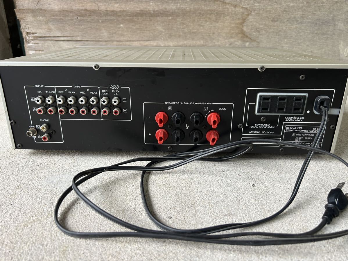 KENWOOD ケンウッド KA-880SD プリメインアンプ オーディオ機器 音響機材 通電OKの画像6