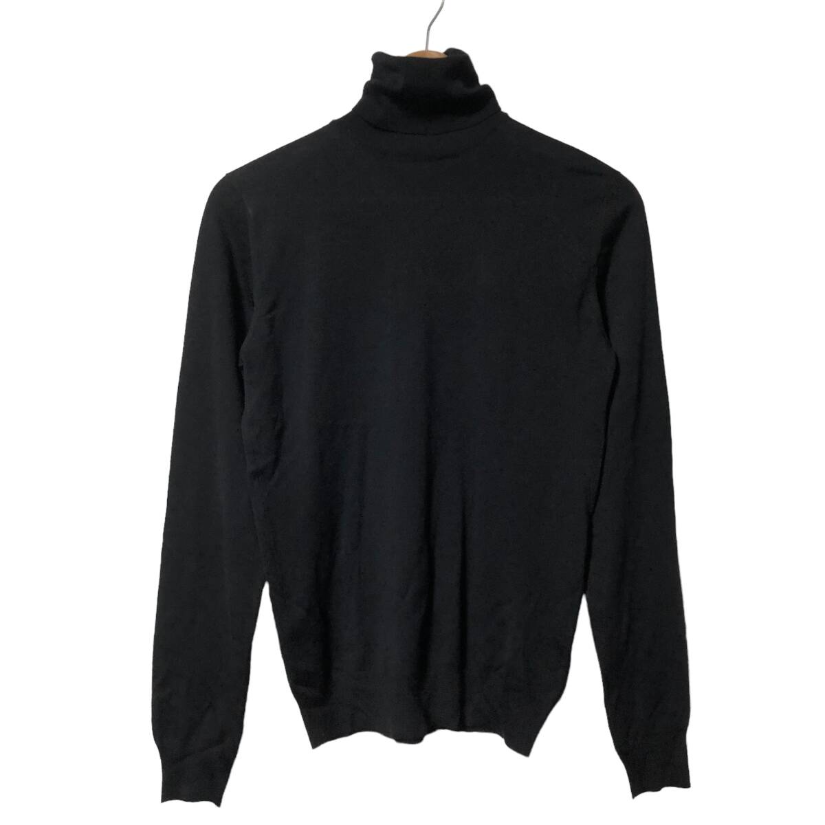 DOLCE&GABBANA Dolce & Gabbana ta-toru neck knitted sweater long sleeve wool 42 black Italy made men's A28