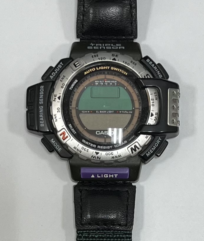 #16769D【稼働未確認】CASIO カシオ 腕時計 PROTREK プロトレック PRT-40 デジタル 現状品の画像1