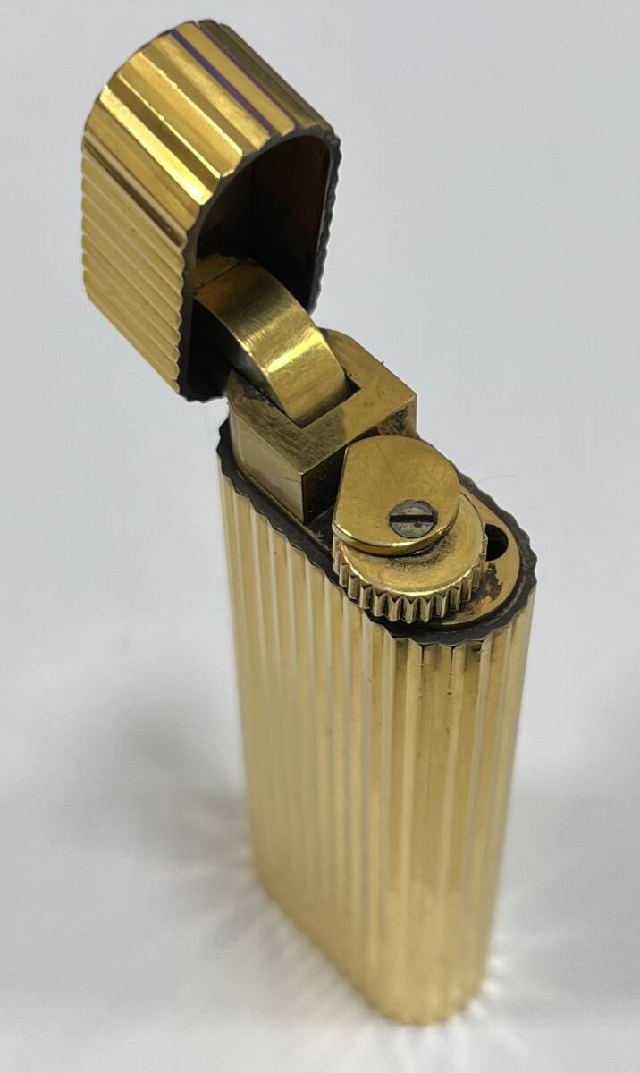 #17298【着火未確認】Cartier カルティエ ゴールドカラー ローラー ライター 喫煙具の画像5