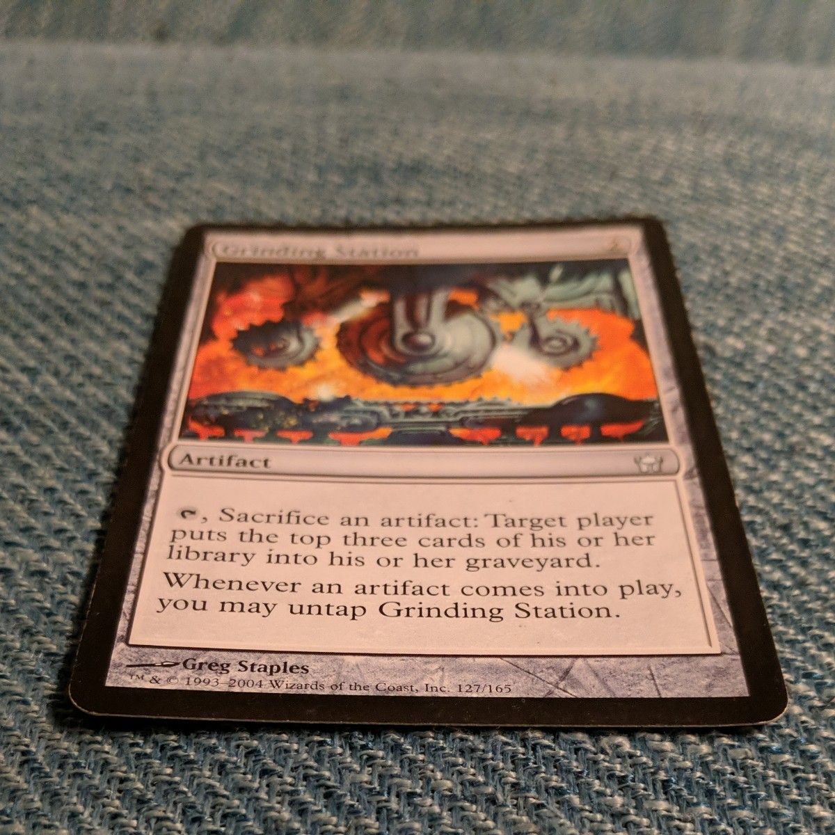 MTG 研磨基地(Grinding Station) 4枚セット MTG 研磨基地(Grinding Station) 4枚セット MTG 研磨基地