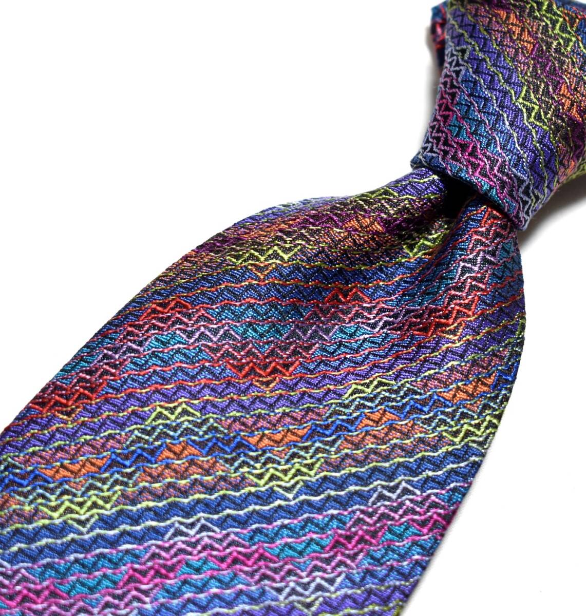 B019*MISSONI necktie pattern pattern *