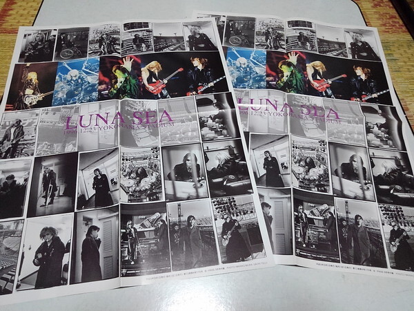 ●　ルナシー　LUNA SEA　【　付録ポスター 11枚セット　】_画像2