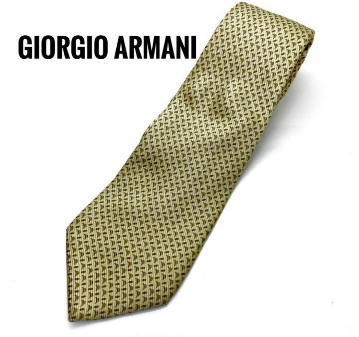 【GIORGIO ARMANI】ジョルジオ・アルマーニ ネクタイ シルク