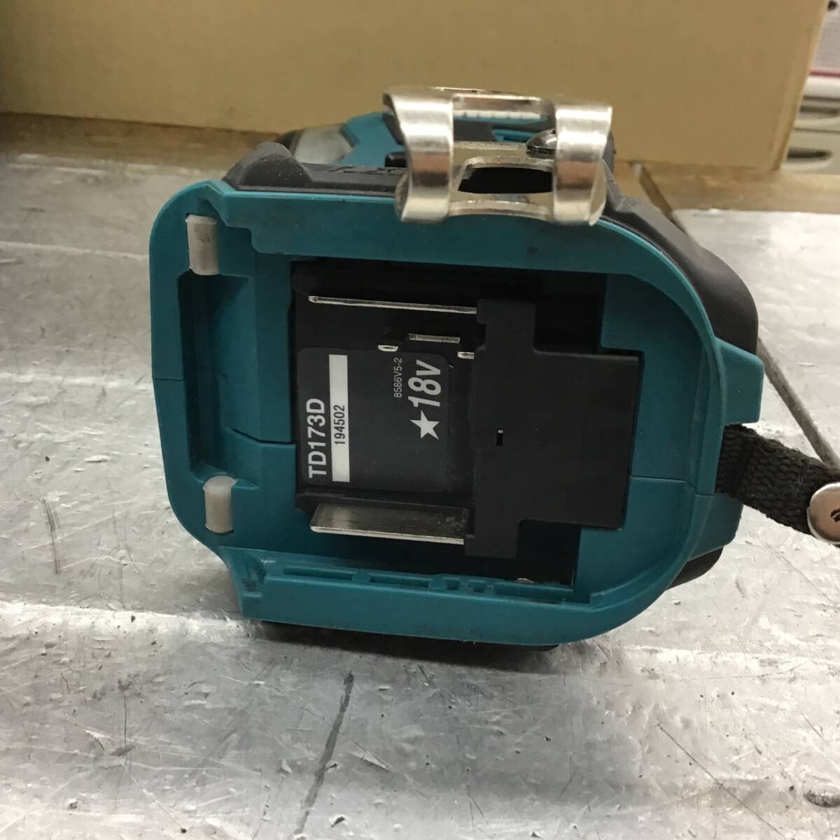 【中古品】★マキタ(makita) コードレスインパクトドライバー TD173DRGX_画像7