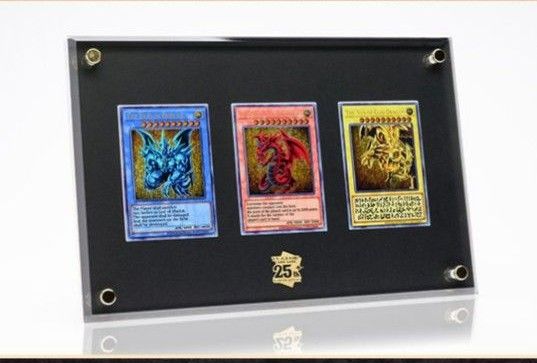 【新品未使用】 遊戯王OCGデュエルモンスターズ 「三幻神」スペシャルカードセット(ステンレス製)