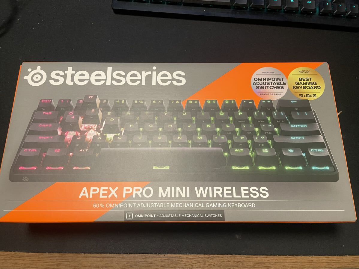 送料無料 Apex Pro Mini Wireless JP 日本語配列 steelseries 未使用