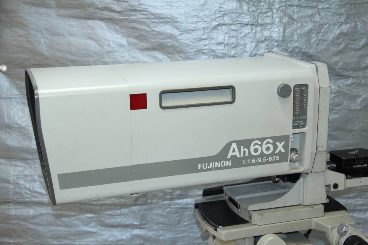 FUJINON 放送カメラ用 66倍レンズ(Ah66×9.5-625mm)サーボタイプ サポータ付きの画像2