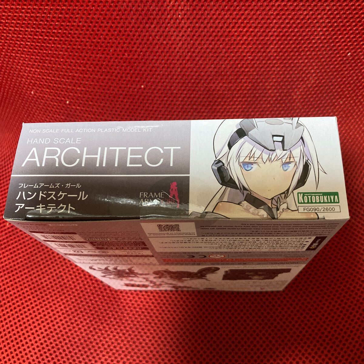 【新品未使用未組立】フレームアームズガール ハンドスケール アーキテクト 全高約75mm NONスケール プラモデル FG090の画像6