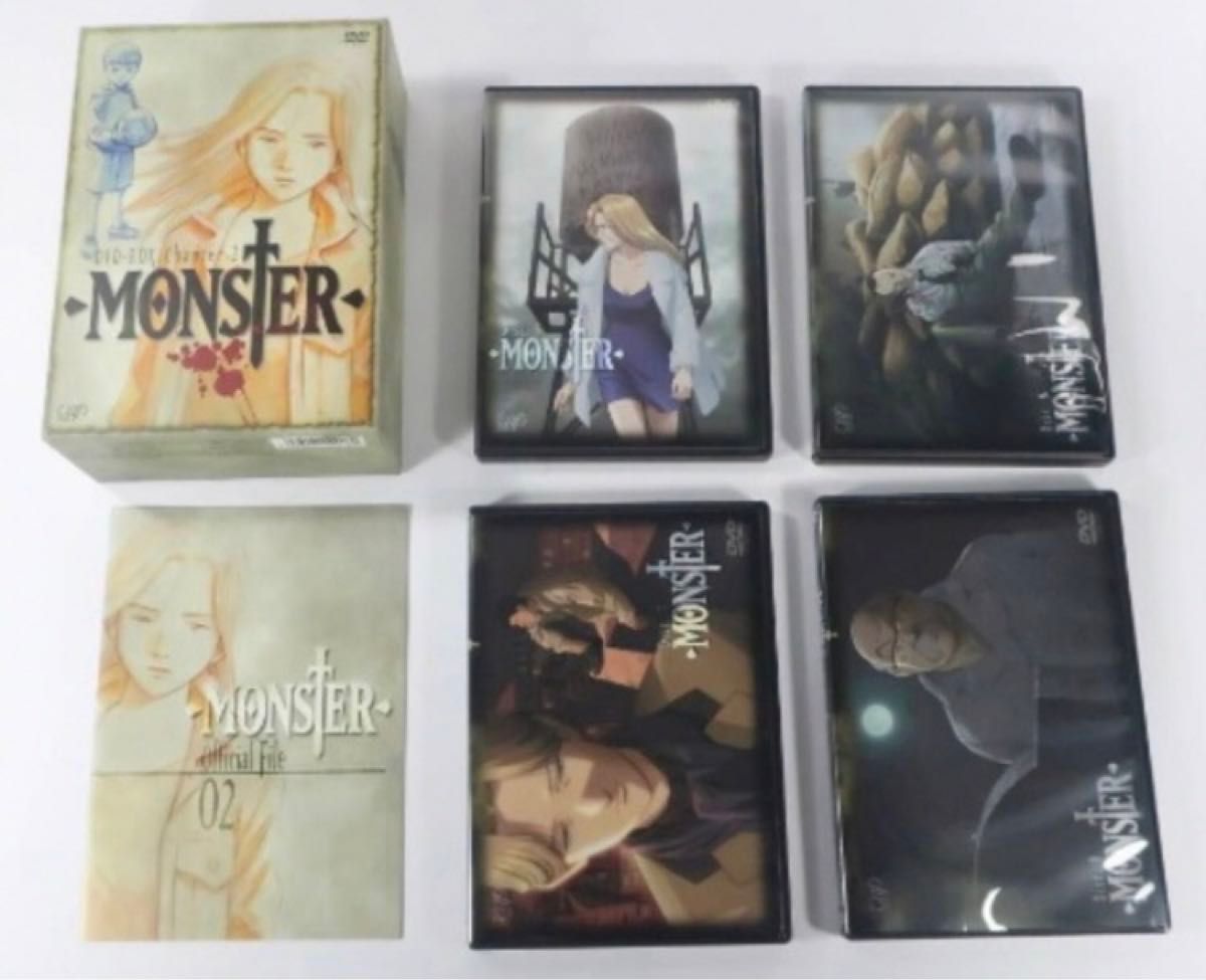 MONSTER DVD-BOX 全20巻 全巻セット 浦沢直樹 モンスター