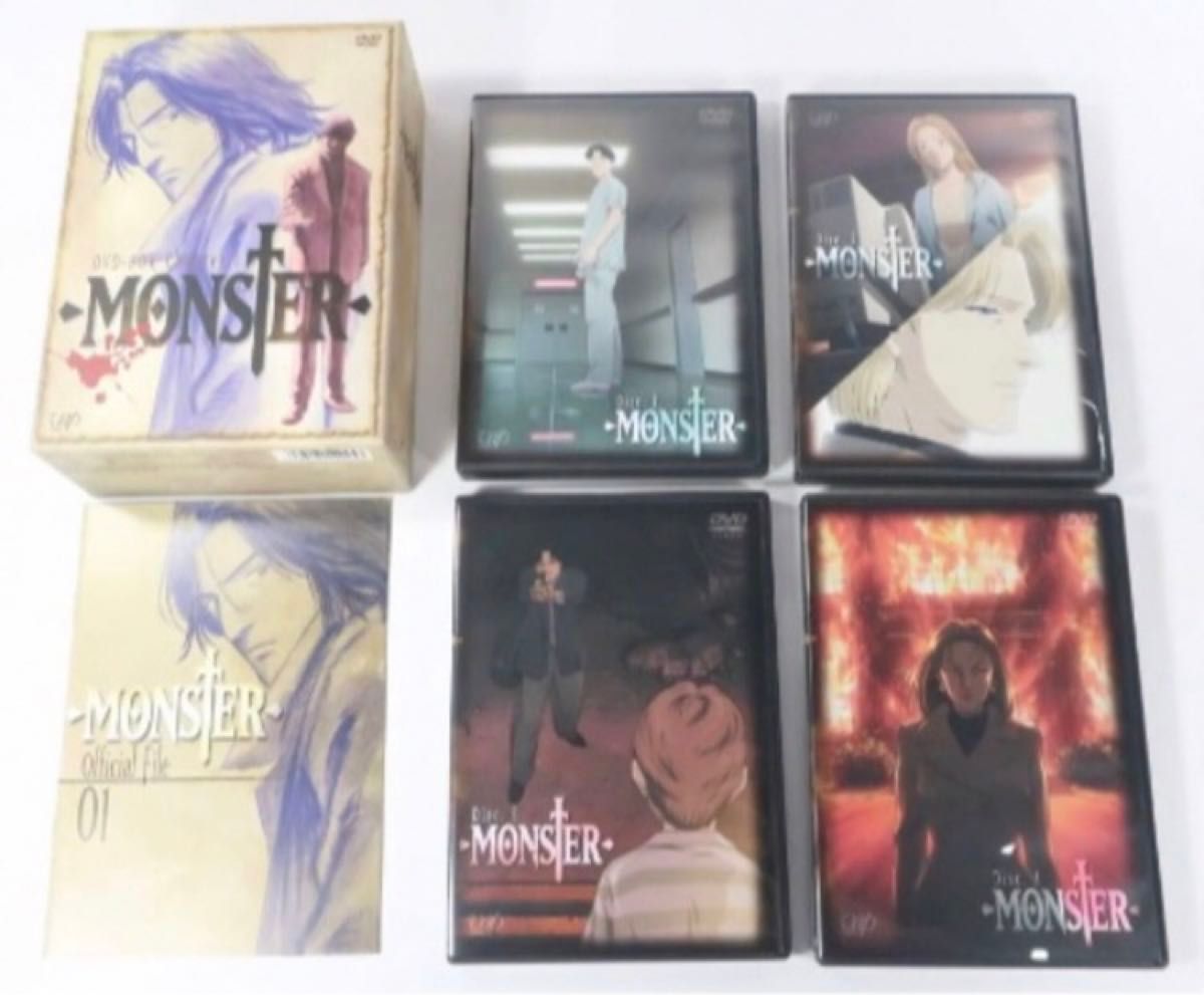 MONSTER DVD-BOX 全20巻 全巻セット 浦沢直樹 モンスター