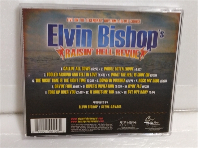 Elvin Bishop　 Elvin Bishop's Raisin' Hell Revue (Live On The Legendary Rhythm & Blues Cruise)　輸入盤_画像2