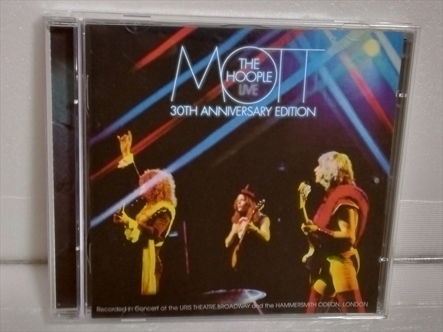 ２ＣＤ　Mott The Hoople/モット・ザ・フープル Mott The Hoople Live - 30th Anniversary Edition/華麗なる煽動者～モット・ライブ 輸入盤_画像1