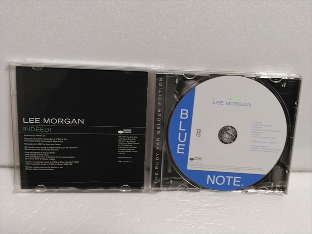 Lee Morgan / リー・モーガン Indeed! / インディード！ RVG Edition Remasterd 24 bit 輸入盤の画像3