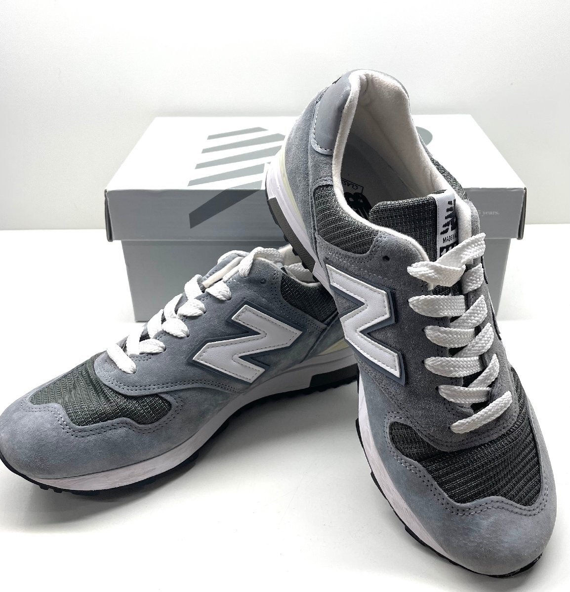 NEW BALANCE ニューバランス GRY M1400GJ MADE IN USA アメリカ製 メンズ スニーカー 27㎝ 箱付きの画像1