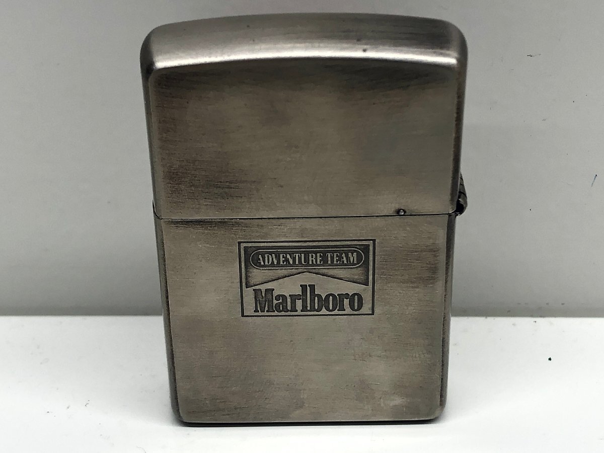 7【未使用】Marlboro マルボロ ZIPPO ジッポ オイルライター 喫煙具 喫煙グッズ  コレクション 本体のみ 火花確認済みの画像2