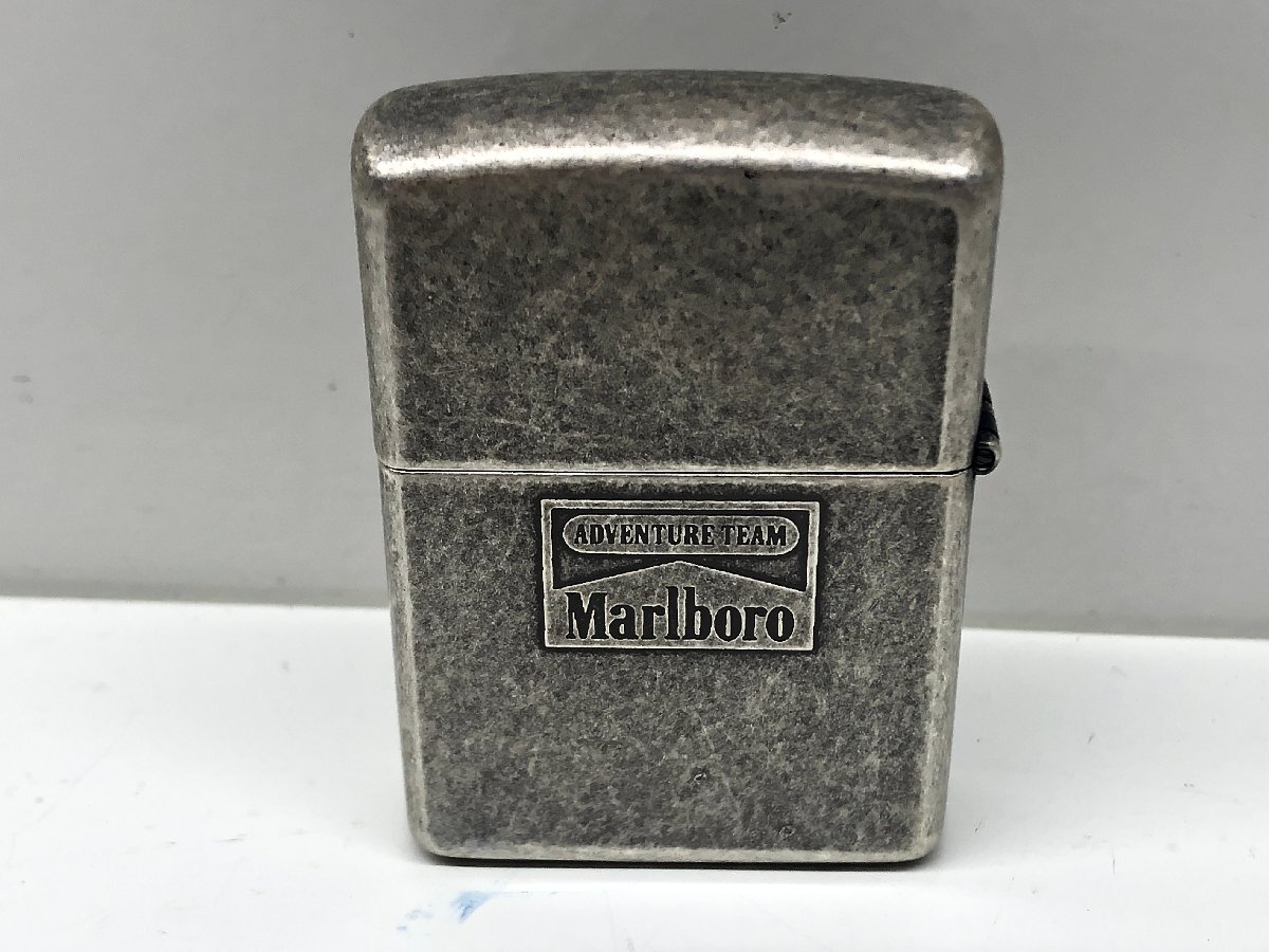 23【未使用】Marlboro　マルボロ　ZIPPO　ジッポ　オイルライター　喫煙具　喫煙グッズ 　コレクション　本体のみ　火花確認済み_画像2