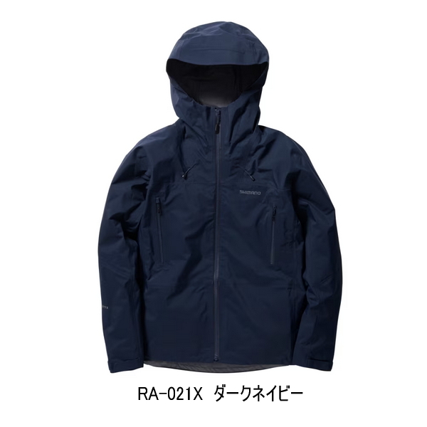 シマノ RA-021X GORE-TEX アングラーズシェルジャケット ダークネイビー M_画像1