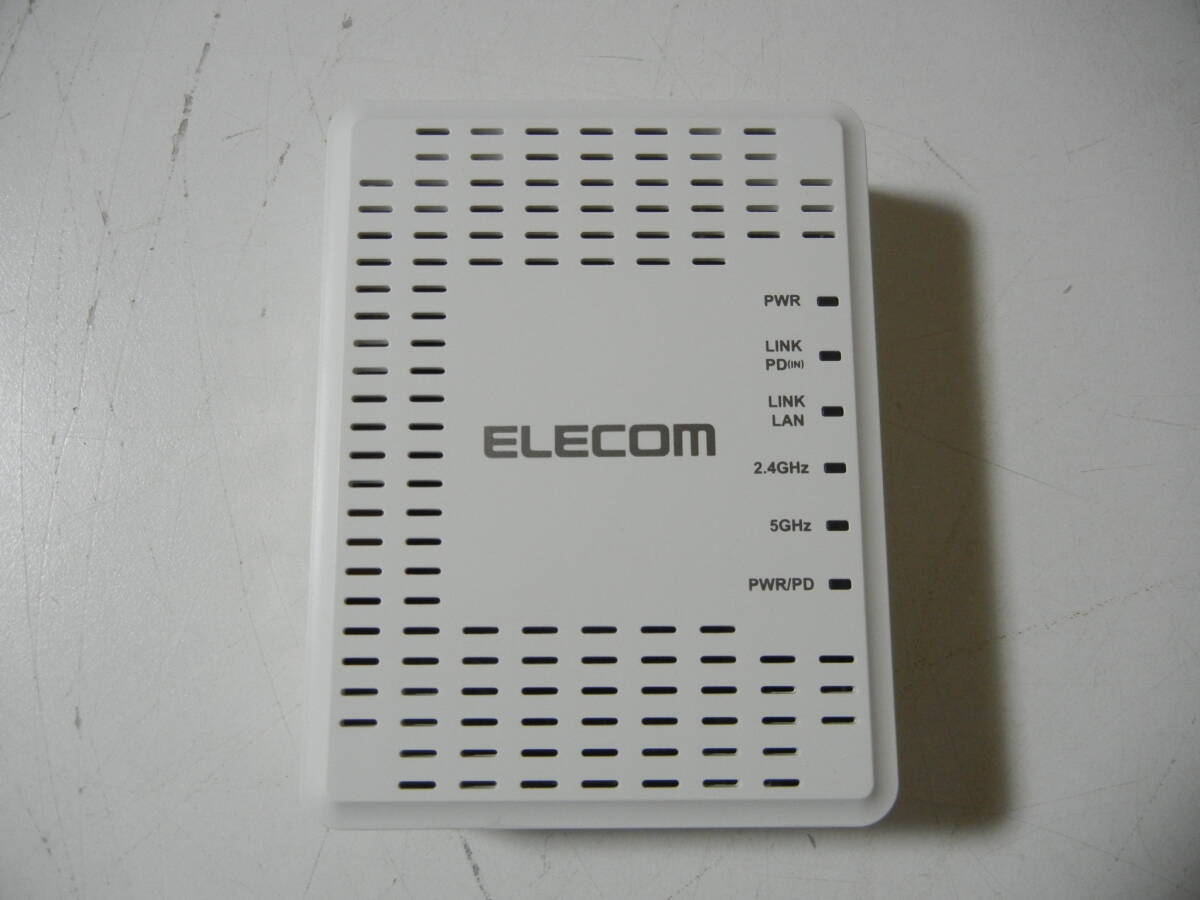 《》【中古】ELECOM WAB-S1775 スマート Wi-Fi 6 1201+574Mbps スタンダードモデル 無線アクセスポイントの画像1