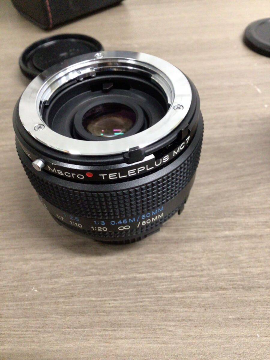 RIKENON P ZOOM 1:3.4-4.5 35-70㎜ MACRO φ52 2× MX Macro TELEPLUS MC7カメラレンズ レンズ リコー テレプラスの画像5