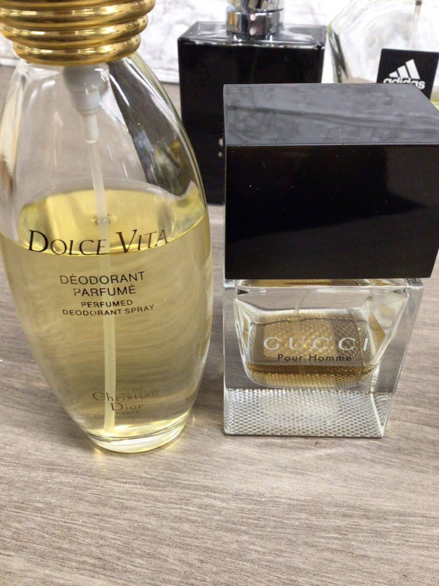 Christian Dior DOLCE VITA GUCCI Pour Homme JOHE RICHMOND フォーメンオードトワレ アオヤマフラワーマーケット オードトワレ 他 香水 _画像2