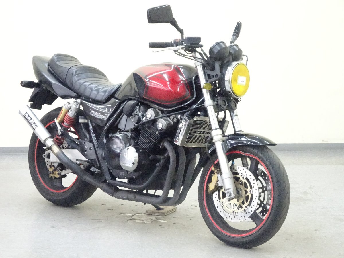 HONDA CB400 SUPER FOUR HYPER VTEC【動画有】ローン可 車検残有 整備ベース NC39 ETC スーフォア ブイテック 車体 ホンダ 売り切り_画像1