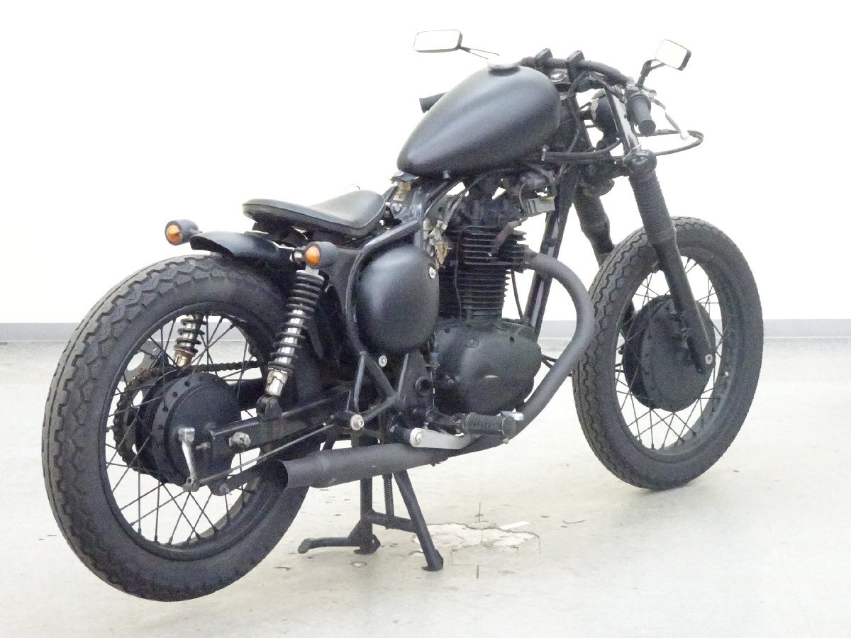 KAWASAKI ESTRELLA CUSTOM 【動画有】ローン可 カスタム車!! BJ250A エストレヤカスタム 前後ドラム 空冷 250cc 単気筒 車体 カワサキ 売切の画像2