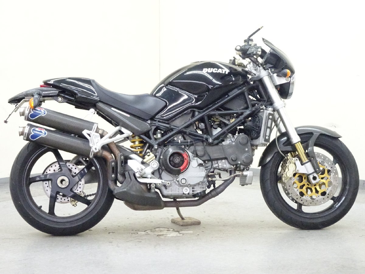 Ducati Monster S4R【動画有】ローン可 ZDMM405AA4B モンスター テルミ 右2本出し 片持ちスイングアーム ネイキッド 車体 ドゥカティ 売切_画像4