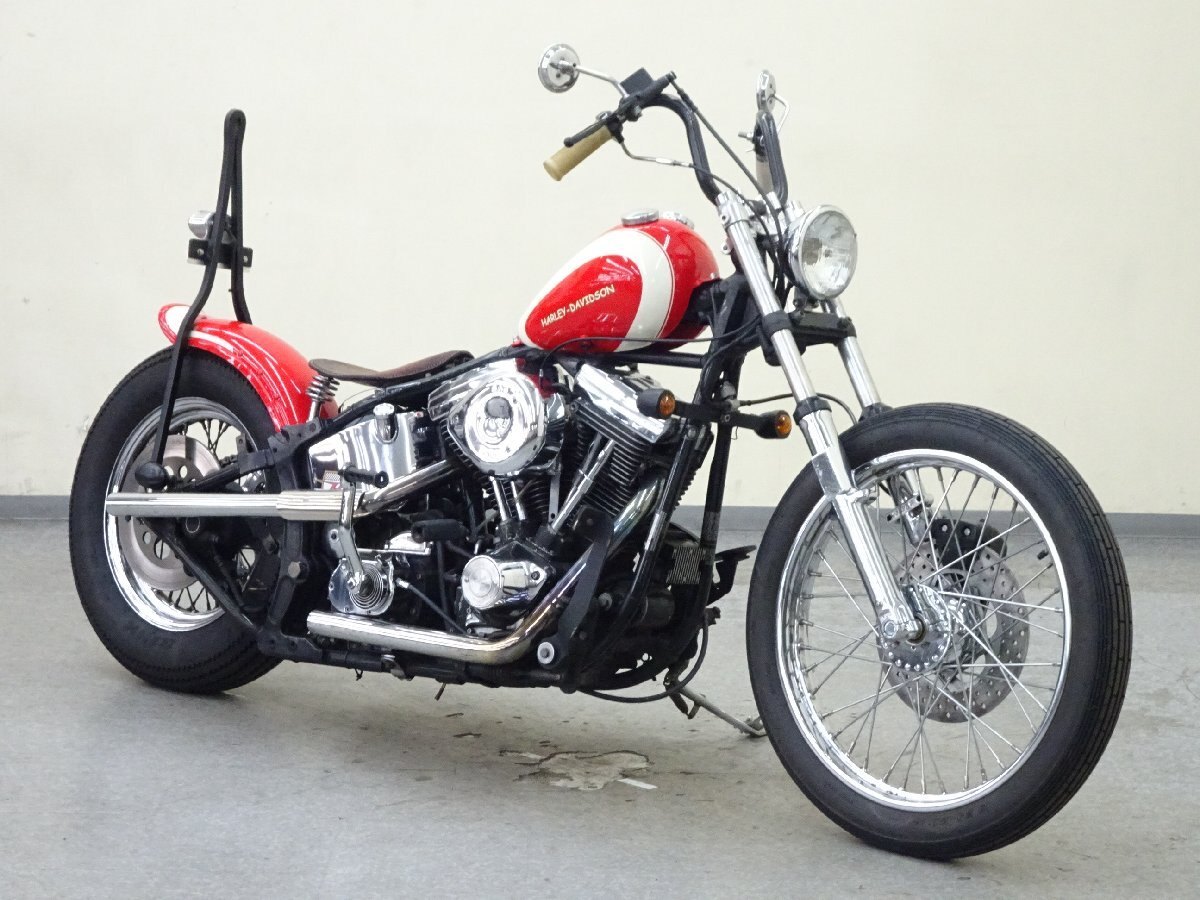 Harley-Davidson Springer Softail FXSTS1340[ анимация иметь ] заем возможно техосмотр "shaken" осталось иметь цепной привод S&S кабина и т.п. evo кузов Harley распродажа 