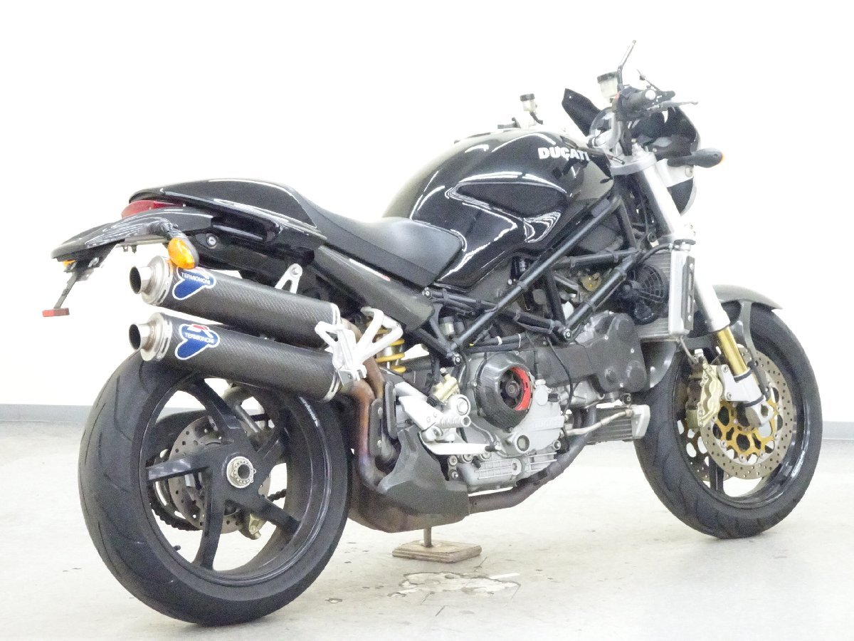Ducati Monster S4R【動画有】ローン可 ZDMM405AA4B モンスター テルミ 右2本出し 片持ちスイングアーム ネイキッド 車体 ドゥカティ 売切_画像2