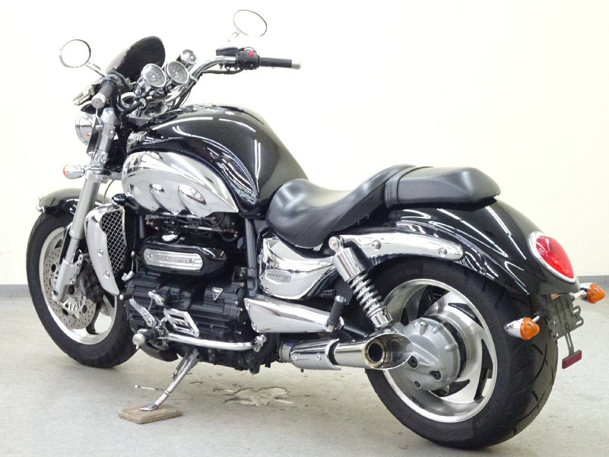 Triumph Rocket III【動画有】ローン可 車検残有 ロケットスリー 3気筒 クルーザー 大排気量 2300cc SMTTLC10 車体 トライアンフ 売り切りの画像6