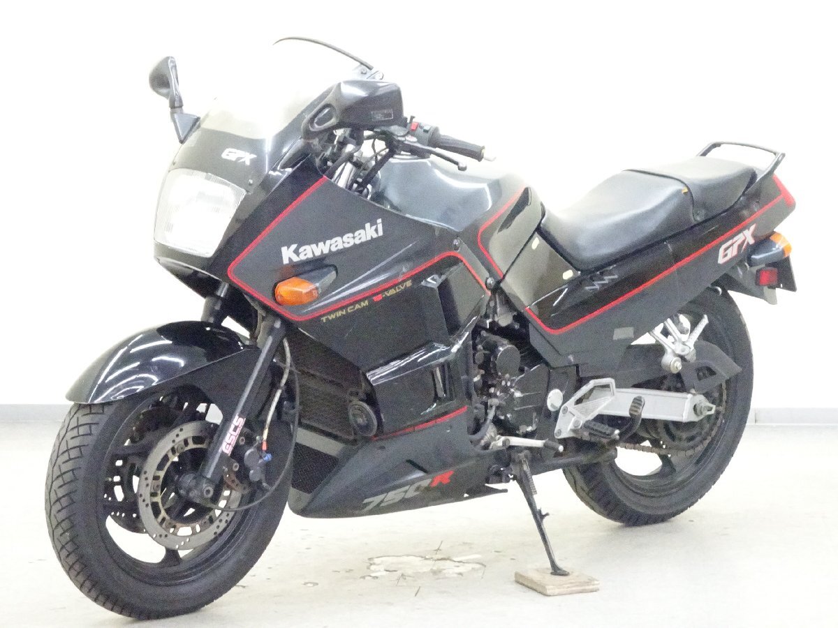 KAWASAKI GPX750R[ animation have ] loan possible ZX750F 750cc full cowl old car rare car touring car body Kawasaki selling out 