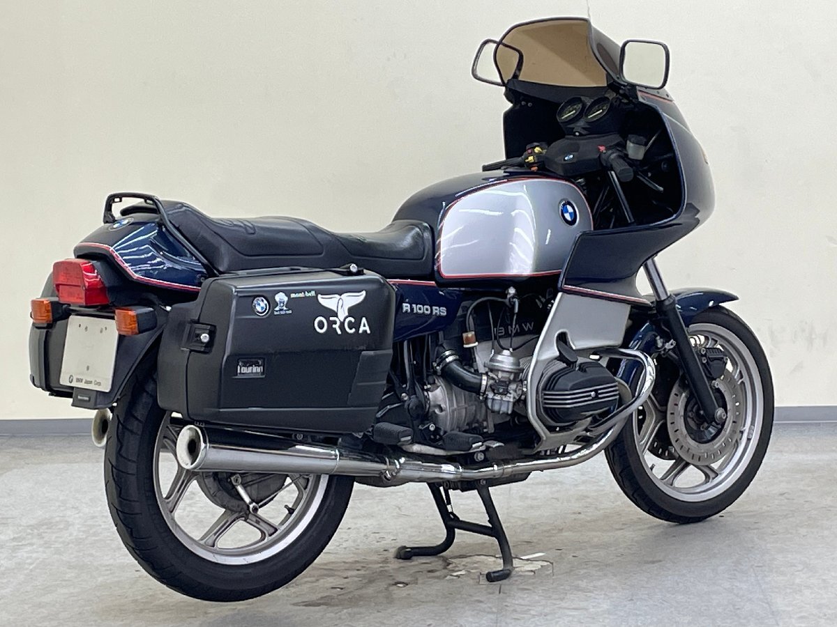 BMW R100RS【動画有】ローン可 車検残有 ボクサーエンジン 空冷 水平対向 ツーリング ツアラー サイドパニア付 モノサス 車体 売り切りの画像2