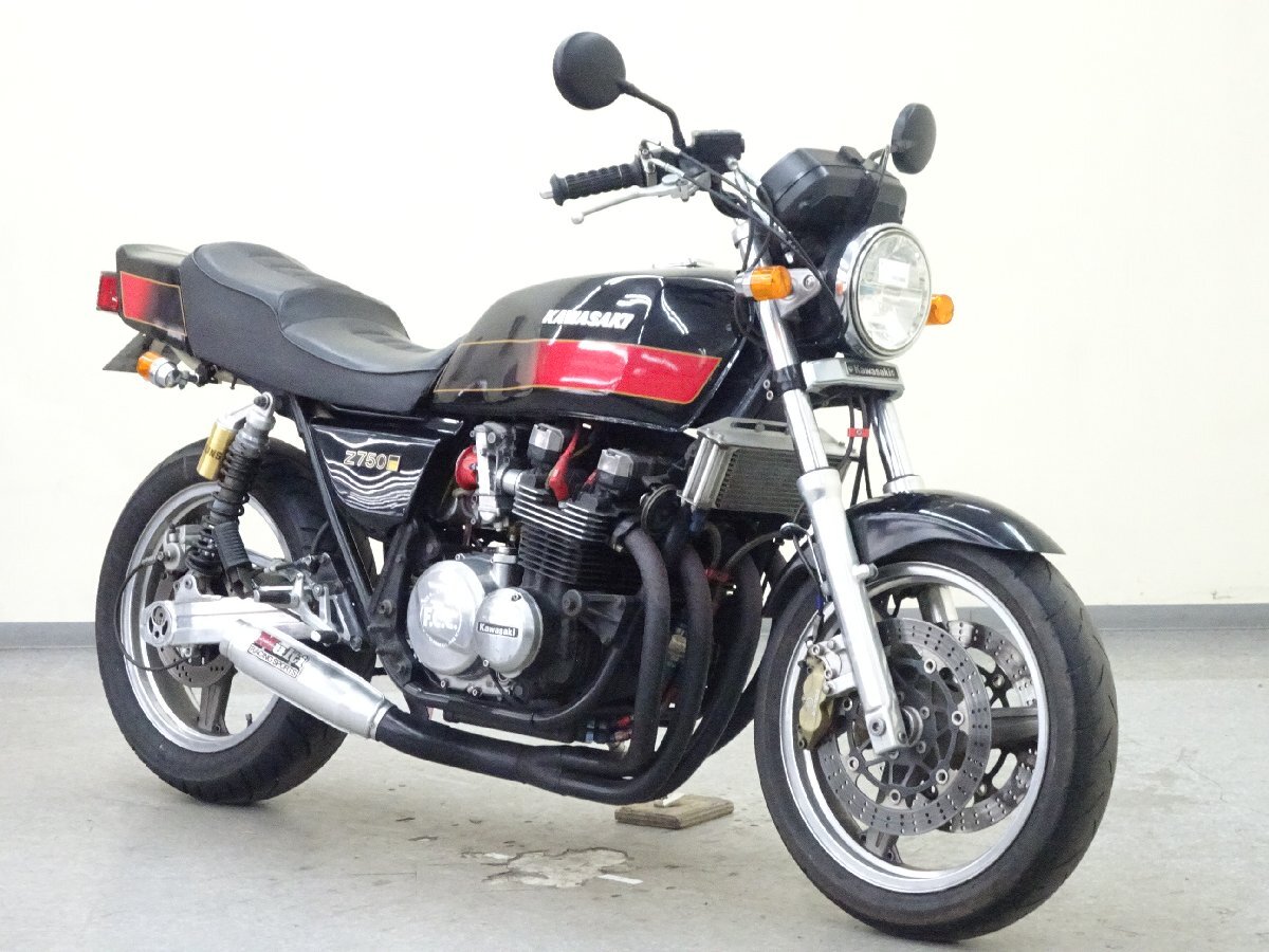 KAWASAKI Z750GP【動画有】ローン可 車検残有 KZ750R カスタム車 キャブ車仕様 オーリンズ FCRキャブ ネイキッド 旧車 車体 カワサキ 売切の画像1