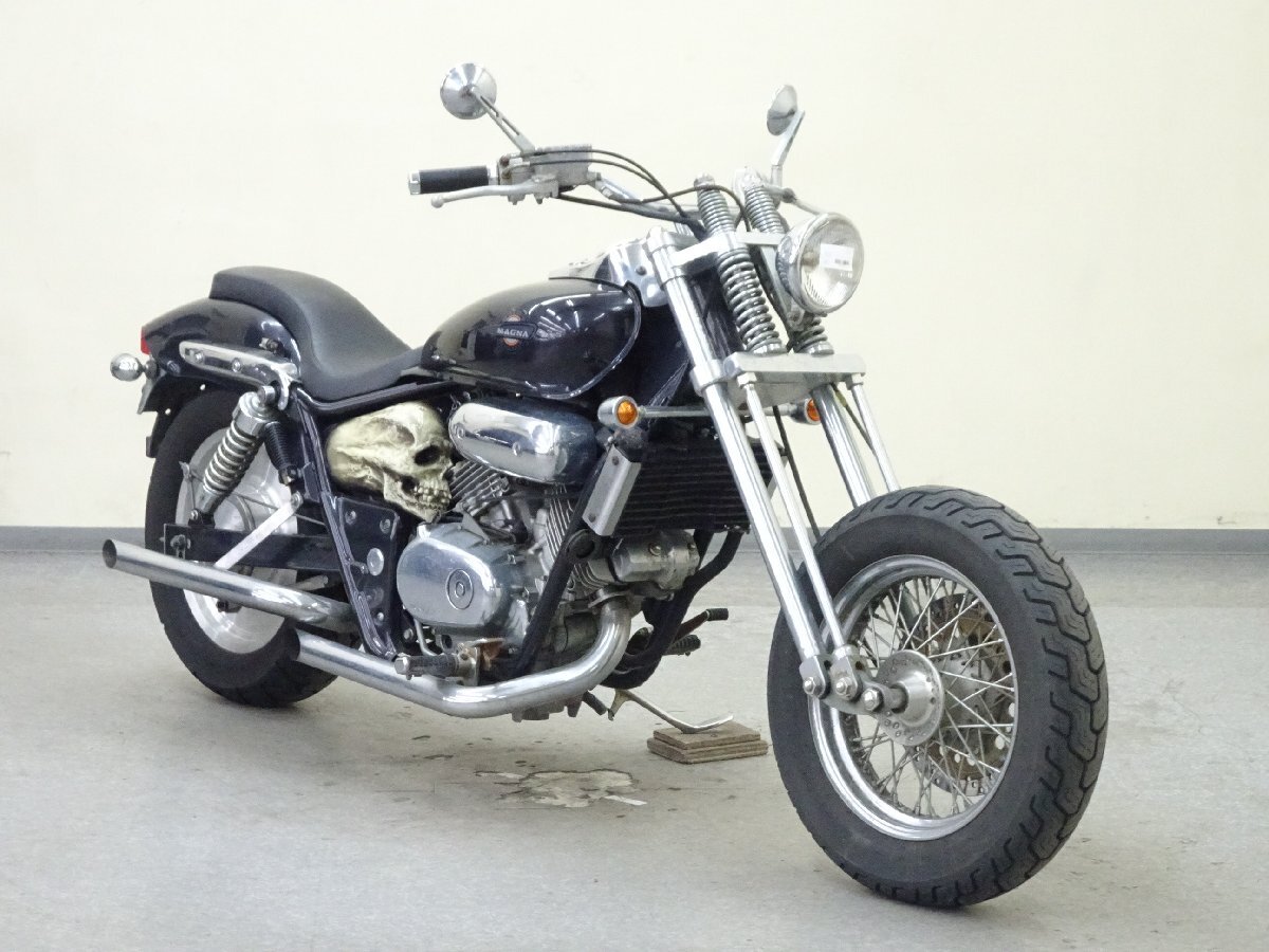 HONDA V-TWIN MAGNA【動画有】ローン可 整備ベース スプリンガーカスタム マグナ アメリカン 250cc MC29 車体 ホンダ 売り切りの画像1