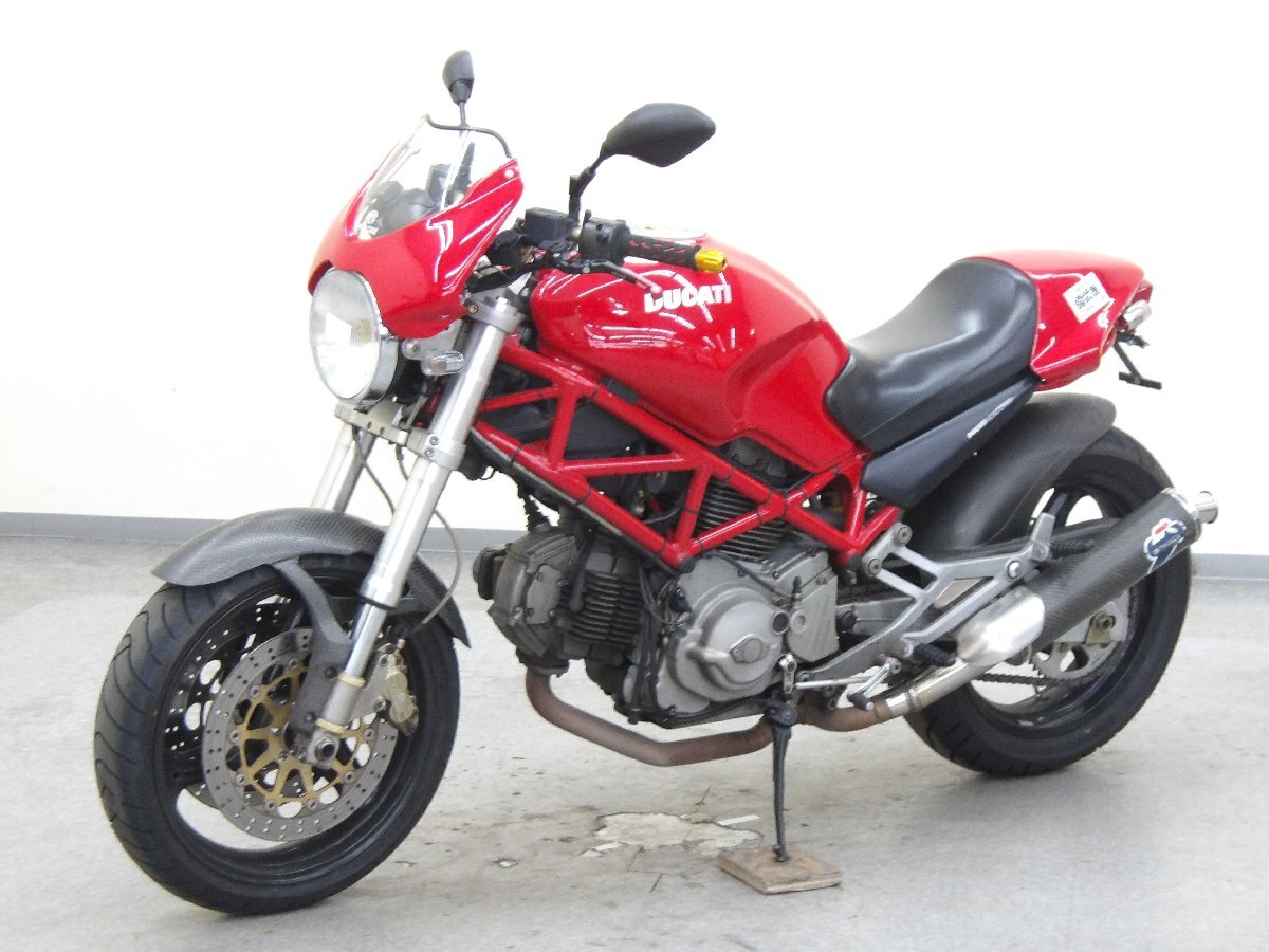 Ducati Monster 400【動画有】ローン可 車検残有 モンスター 400cc ネイキッド ZDM400M ETC 外車 車体 ドゥカティ 売り切りの画像3