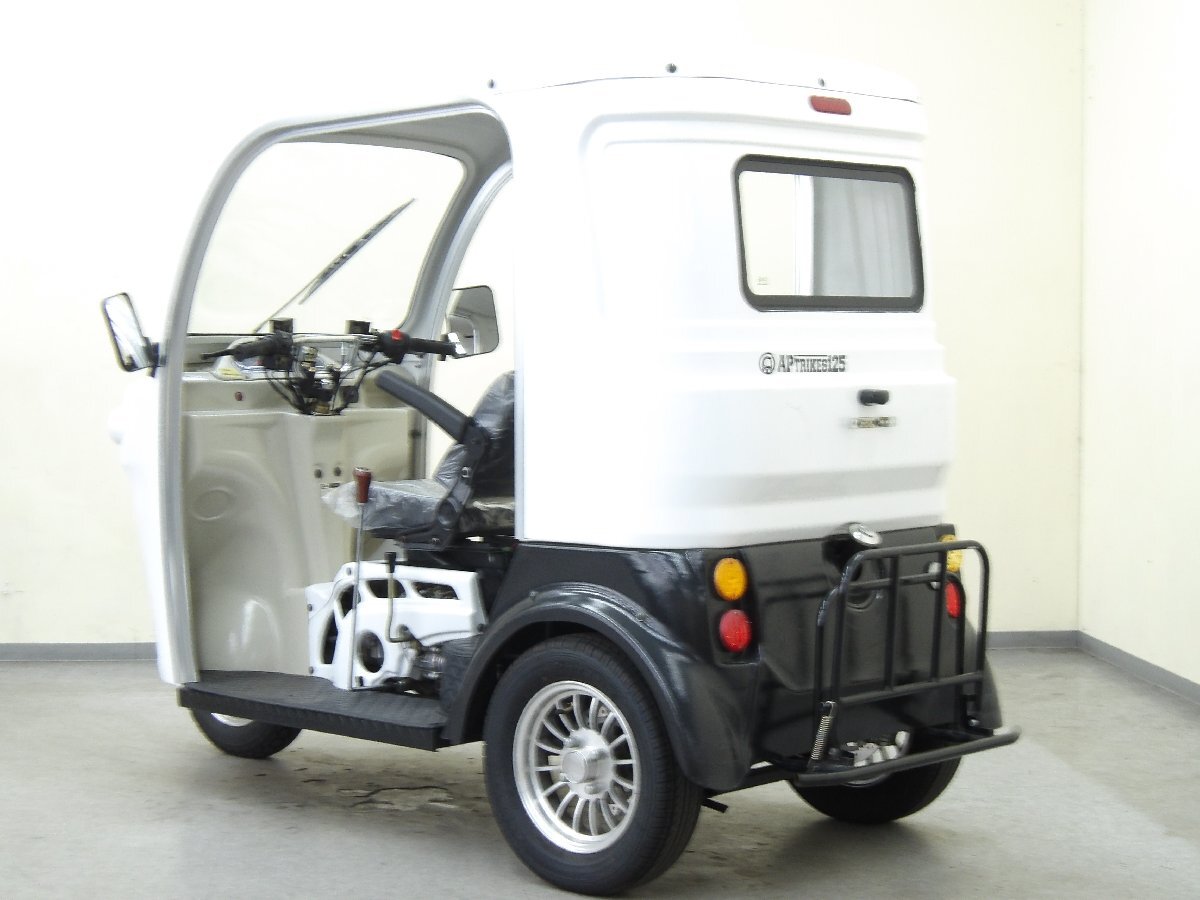 alive-plus APtrikes125【動画有】ローン可 バックギア付き 屋根付き 125cc APトライクス 三輪 屋根付き 車体 アライブプラス 売り切り_画像6