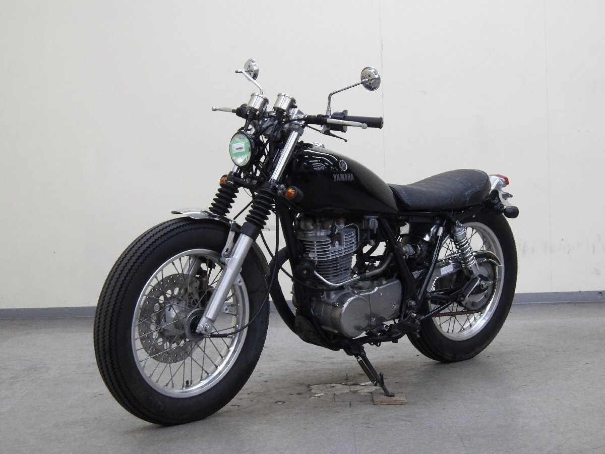 YAMAHA SR400【動画有】ローン可 BC-RH01J フロントディスクブレーキ キャブ車 400cc 空冷 単気筒 ストリート 車体 ヤマハ 売り切りの画像3