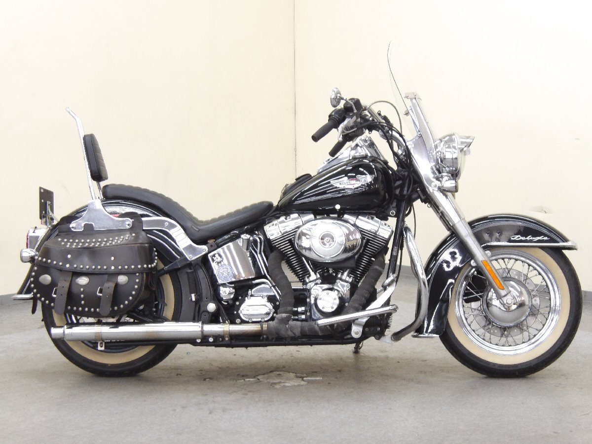 Harley-Davidson Softail Deluxe FLSTN1450【動画有】ローン可 ソフテイルデラックス ツインカム キャブ車 BNY 車体 ハーレー 売り切り_画像4