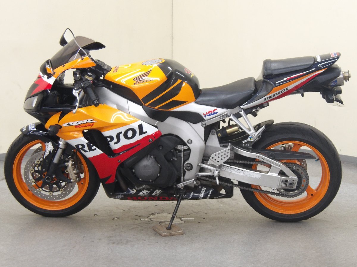 HONDA CBR1000RR【動画有】ローン可 BC-SC57 レプソルカラー スーパースポーツ SS系 フルカウル センダボ ETC 車体 ホンダ 売り切りの画像5