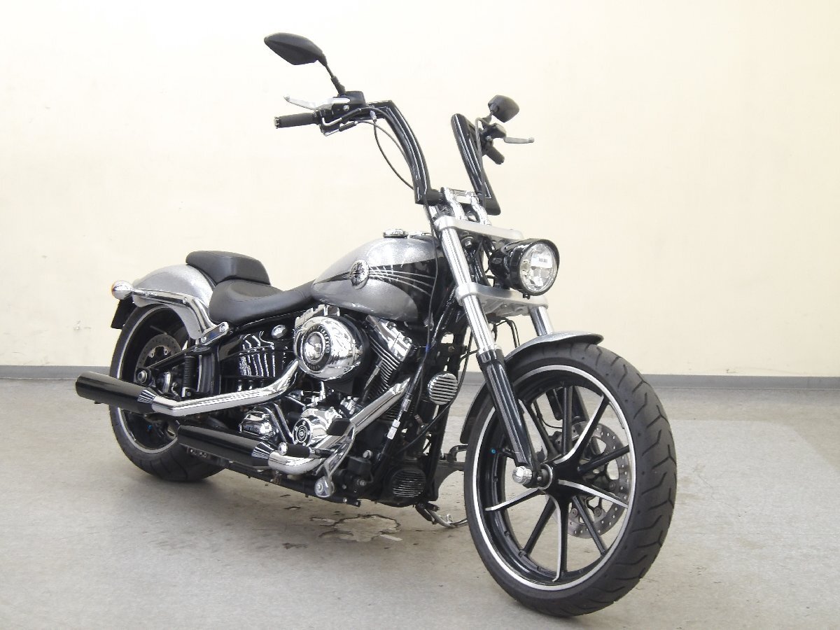 Harley-Davidson Breakout FXSB1580【動画有】ローン可 車検残有 ブレイクアウト 96ci EBL-FS5 車体 ハーレー 売り切り_画像1