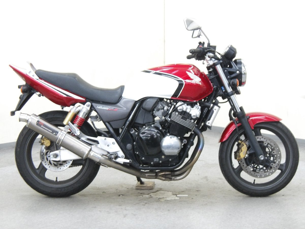 HONDA CB400 SUPER FOUR HYPER VTEC Spec3【動画有】ローン可 NC39 スーパーフォア ブイテック 400cc ネイキッド ETC 車体 ホンダ 売り切り_画像4