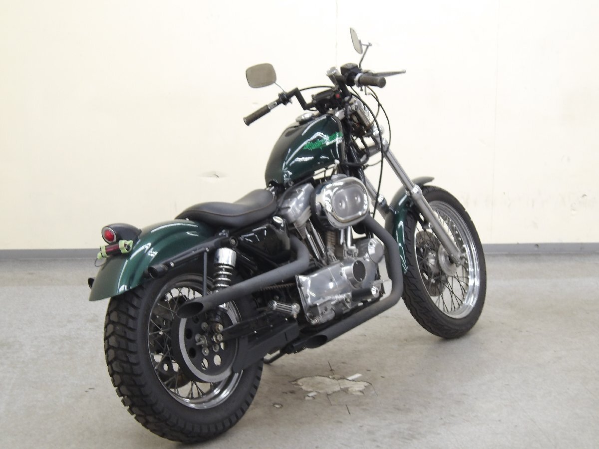 Harley-Davidson Sportster 883 Hugger XLH883 【動画有】ローン可 CEM スポーツスター ハガー キャブ車 パパサン 車体 ハーレー 売り切り_画像2