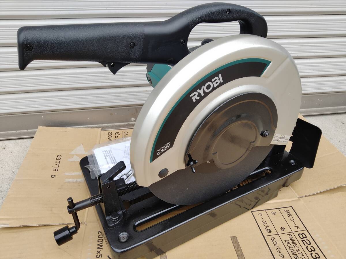 新品未使用】 RYOBI リョービ 高速 切断機 鉄筋カッター 100v 新品未使用】 RYOBI リョービ 高速 切断機 鉄筋カッター 100v