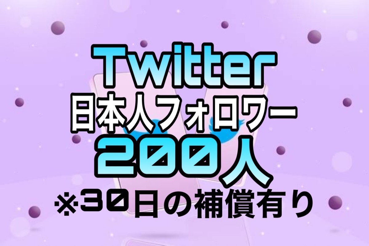 【おまけ 200 Twitter 日本人フォロワー数 増加】ツイッター X エックス Youtube 自動ツール フォロワー follower 宣伝_画像1