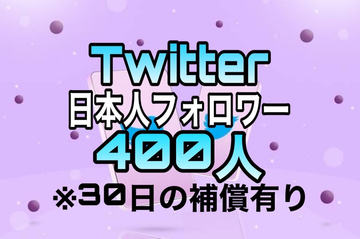 【おまけ 400 Twitter 日本人フォロワー数 増加】ツイッター X エックス Youtube 自動ツール フォロワー follower 宣伝_画像1