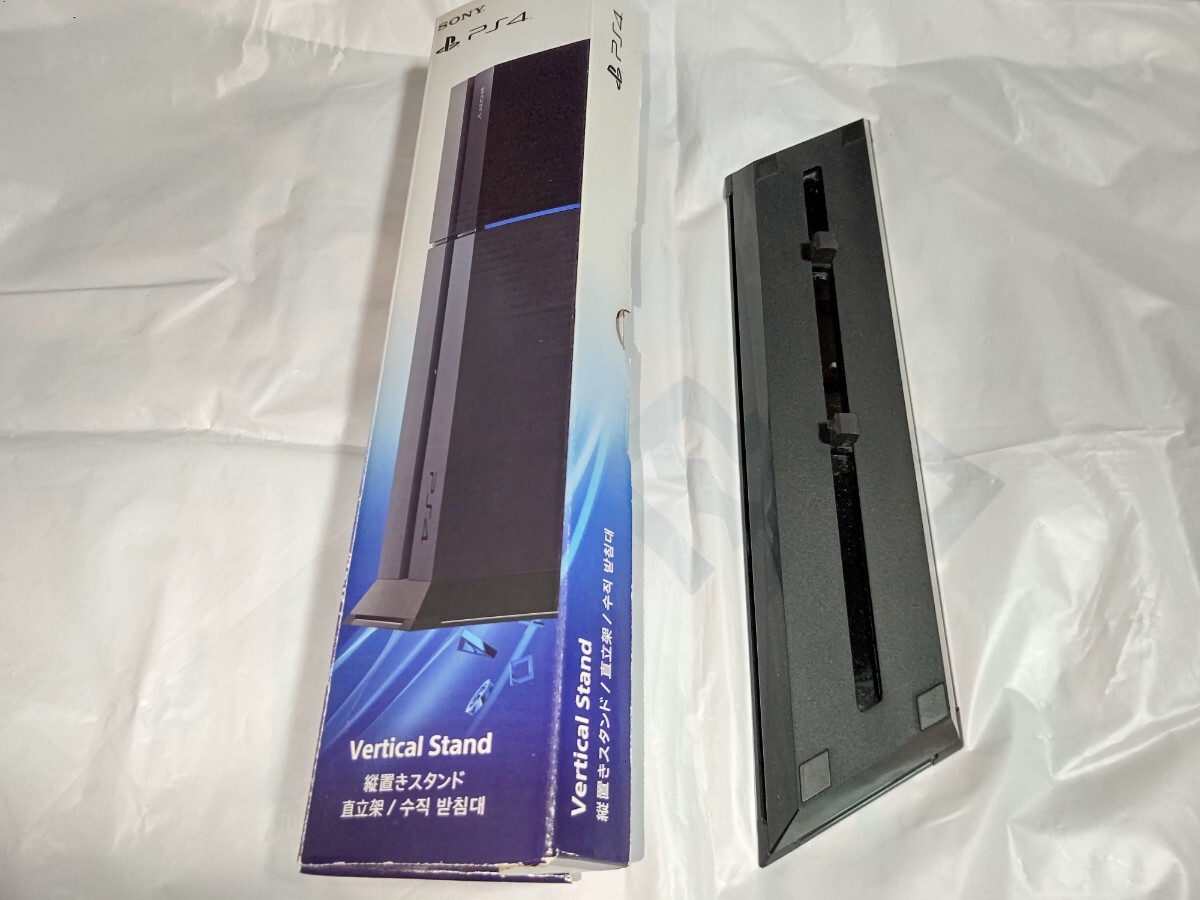 中古 PS4 ソニー SONY PlayStation 4 専用 縦置きスタンド CUH-ZST1J 純正品 プレイステーション4用 初期型 vertical standの画像1
