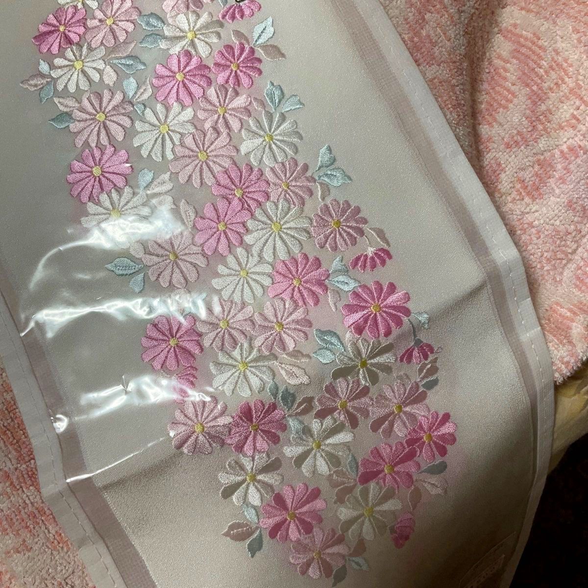 未使用品  刺繍半衿