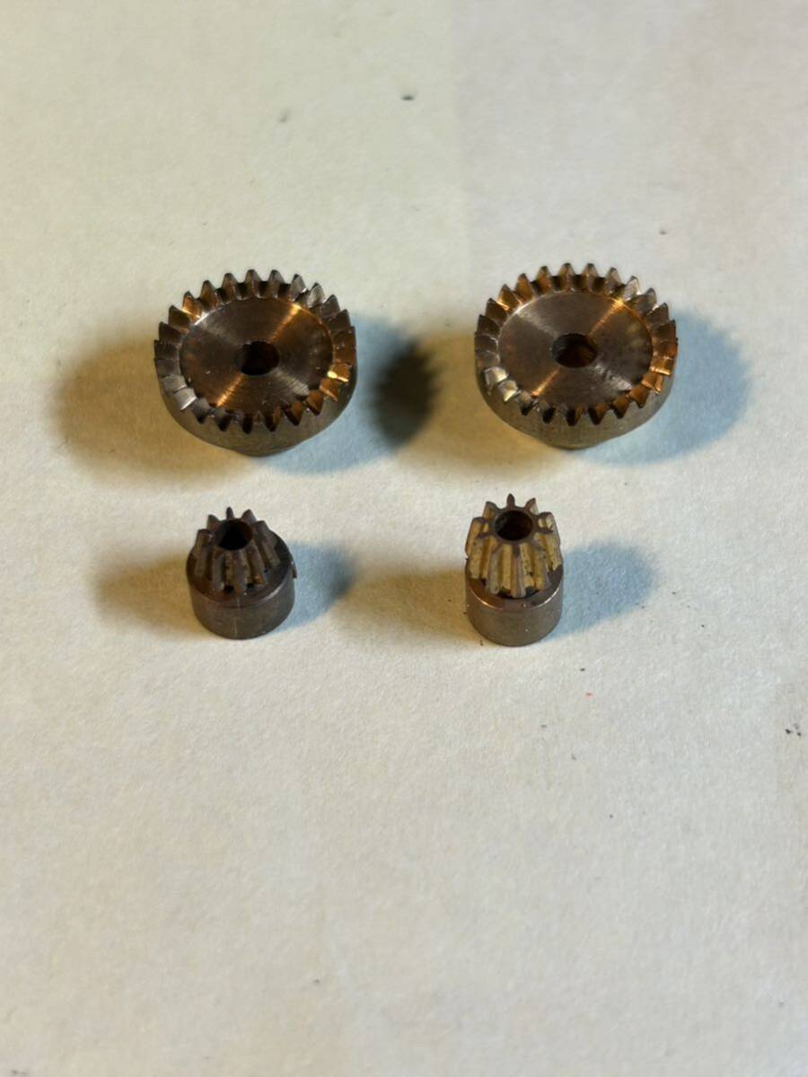  railroad model parts HO gauge Crown gear -2 against 
