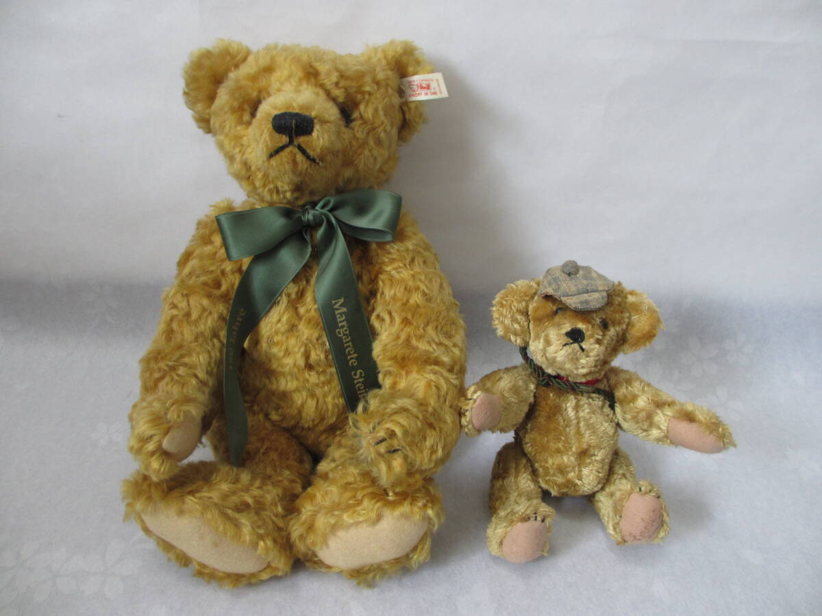 シュタイフ★STEIFF CLUB MARGARETE STEIFF EXHIBITION TEDDY 150JAHRE GOIDEN BLOND 35 テディベア 1997年限定 保証書付 箱付_画像2